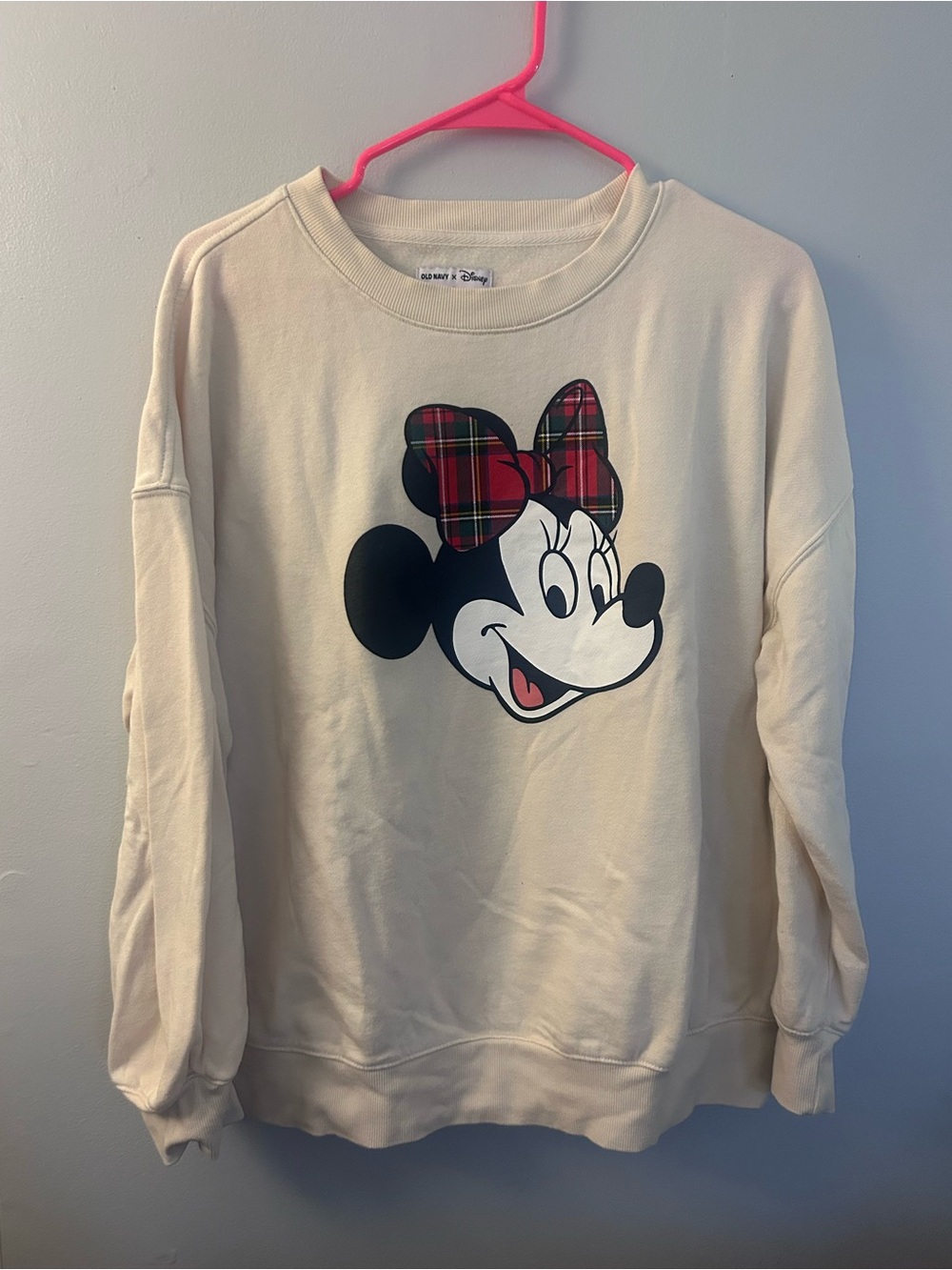 Disney Women’s Minnie Mouse Crewneck Sweatshirt